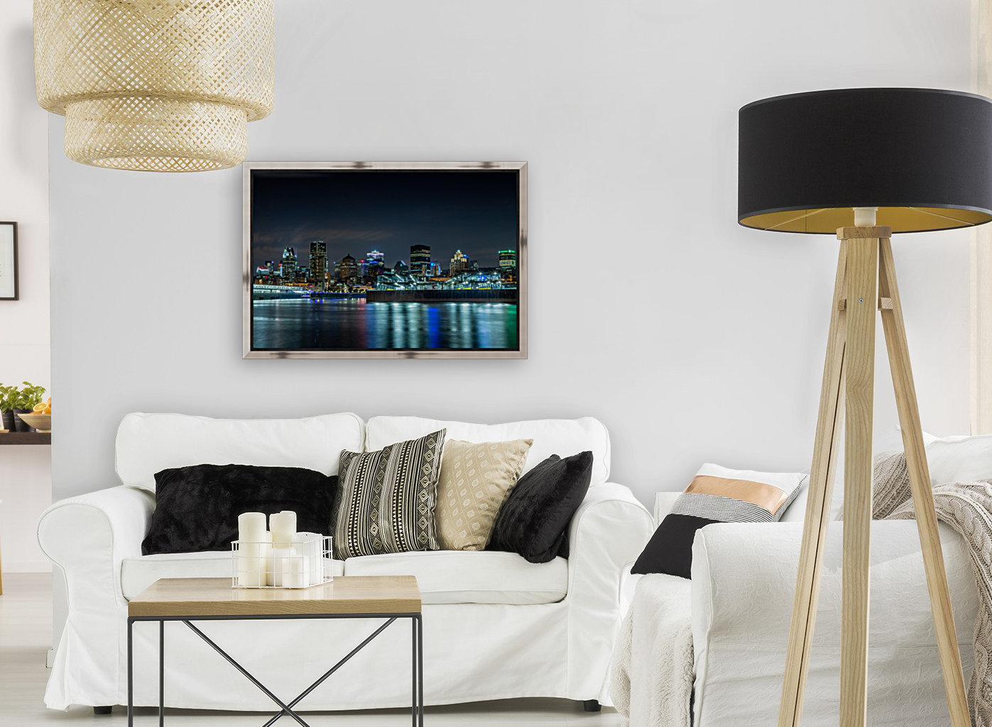 Montreal Skyline Reproduction