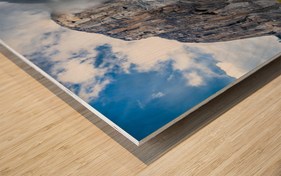 El Capitan Wood print