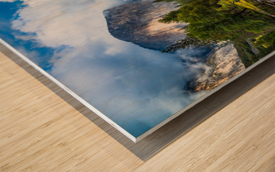 Yosemite Valley Wood print