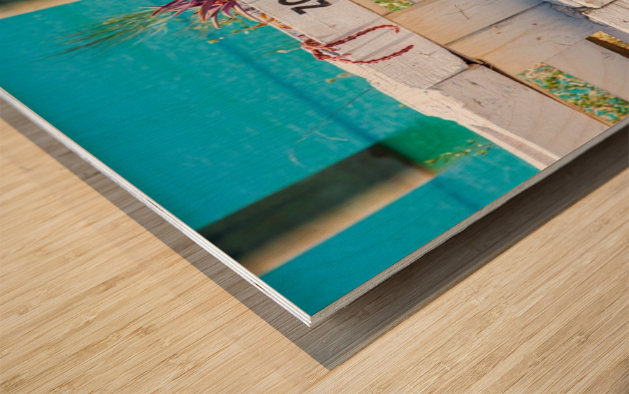 Zona Chillout Wood print