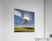 Trapeze Artists with Unusual Trapeze Acrylic Print