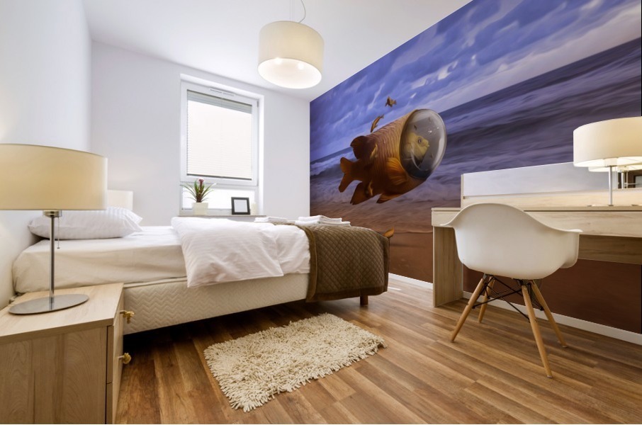 Aclimatação Mural print