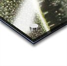 Leaf with Morning Dew Impression Acrylique