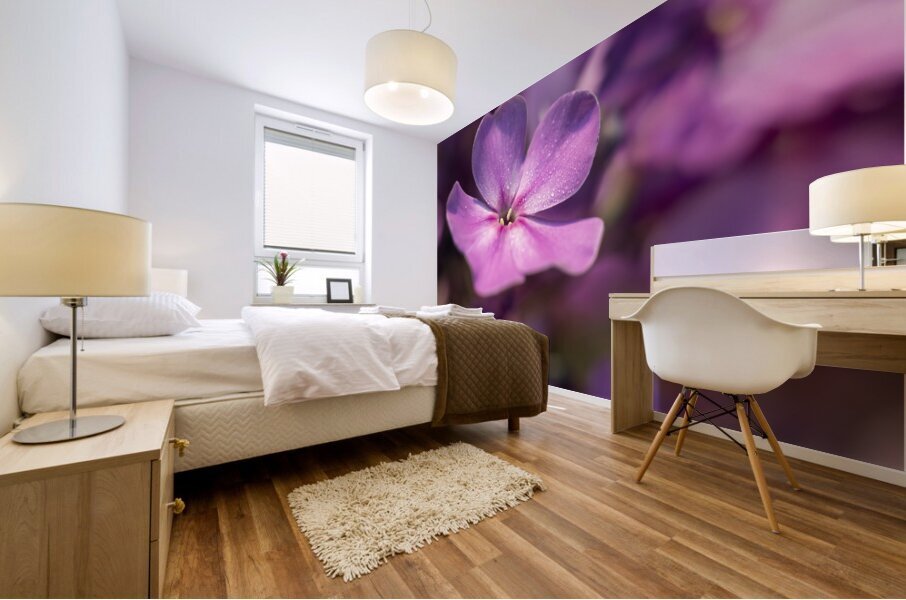 Pink World Mural print