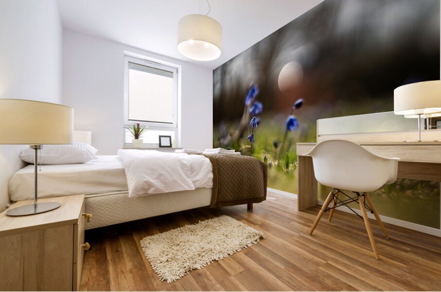 Siberian Squill Mural print