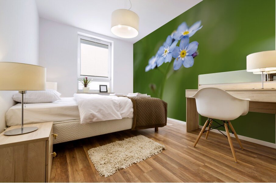 Small World Mural print