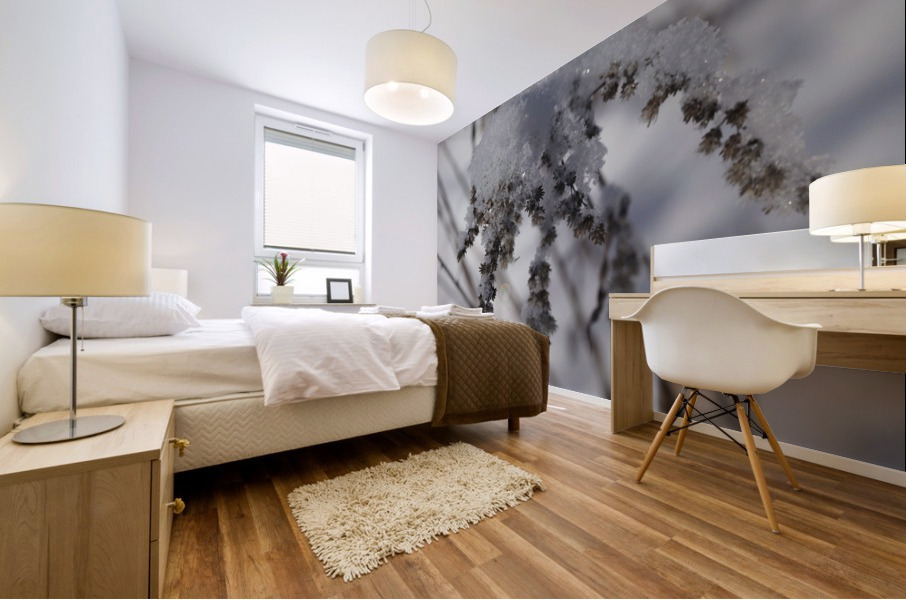 Frozen Goldenrod Mural print