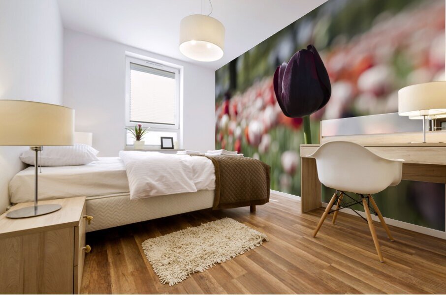 The Queen Mural print