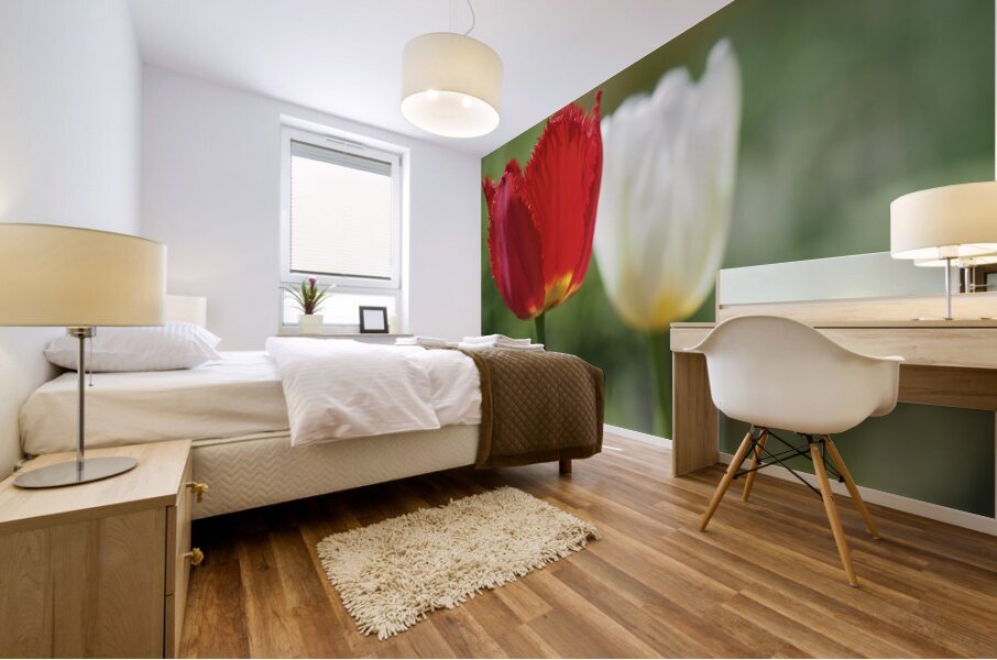 I Choose Red Mural print