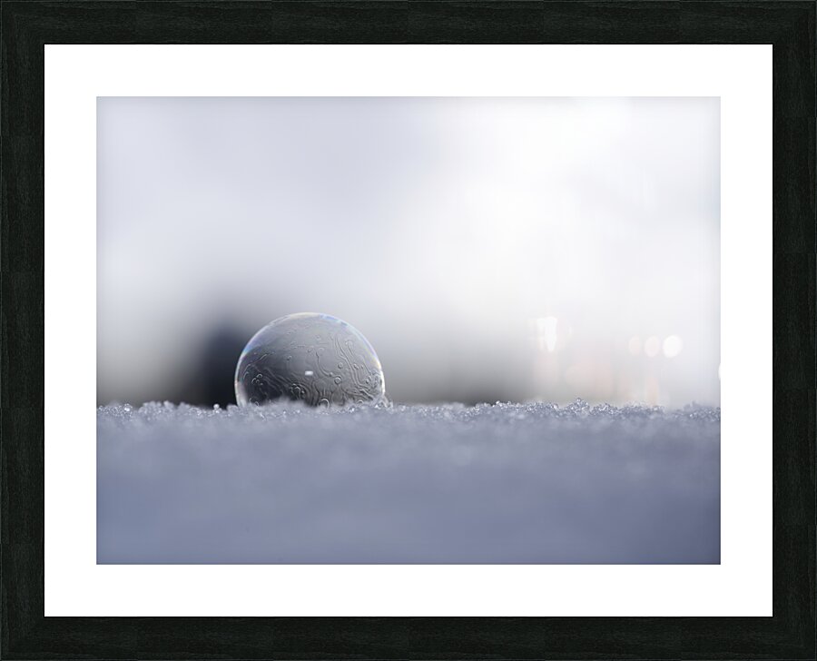 Soap Bubble Picture Frame print