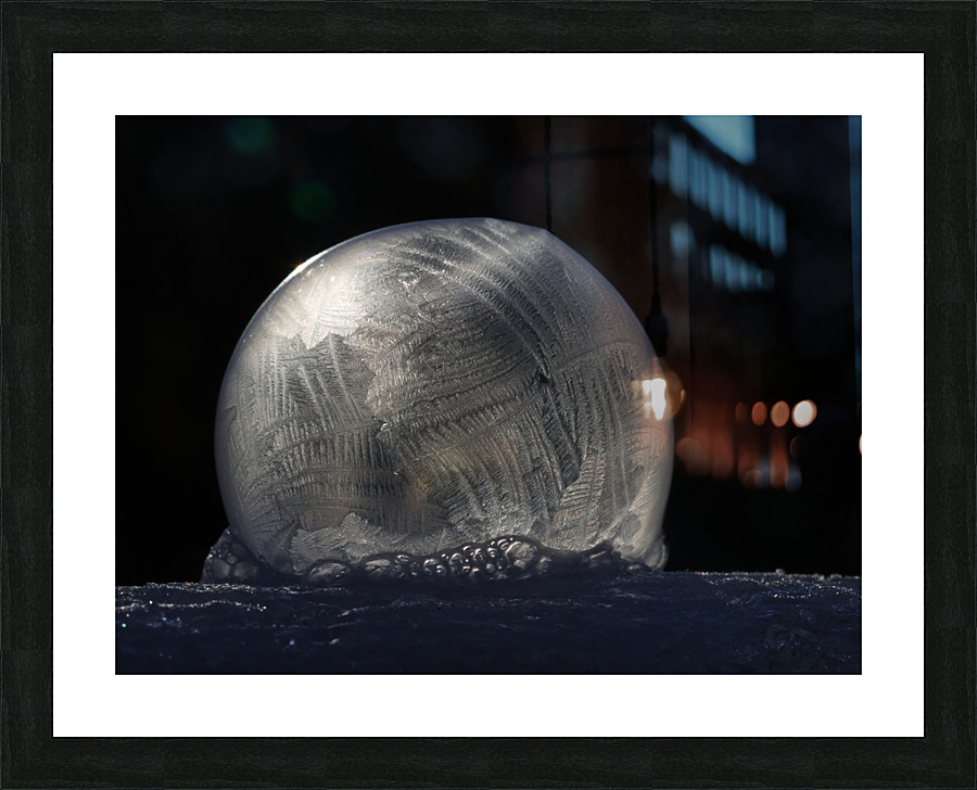 Frozen Bubble Picture Frame print