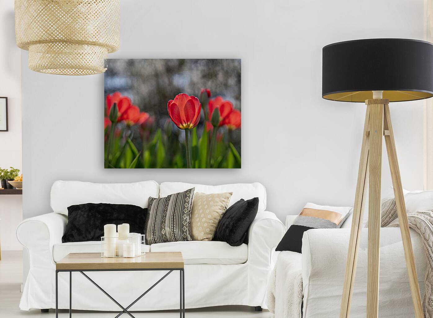 Crimson Elegance Reproduction