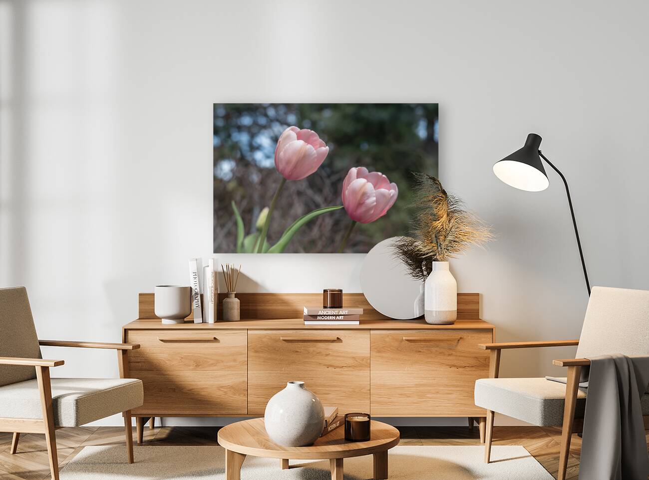 Pink Tulip Harmony Reproduction