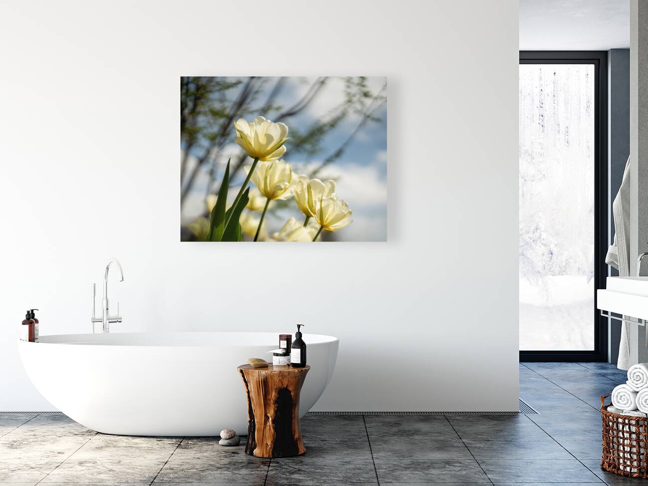 Enchanted Tulips Reproduction