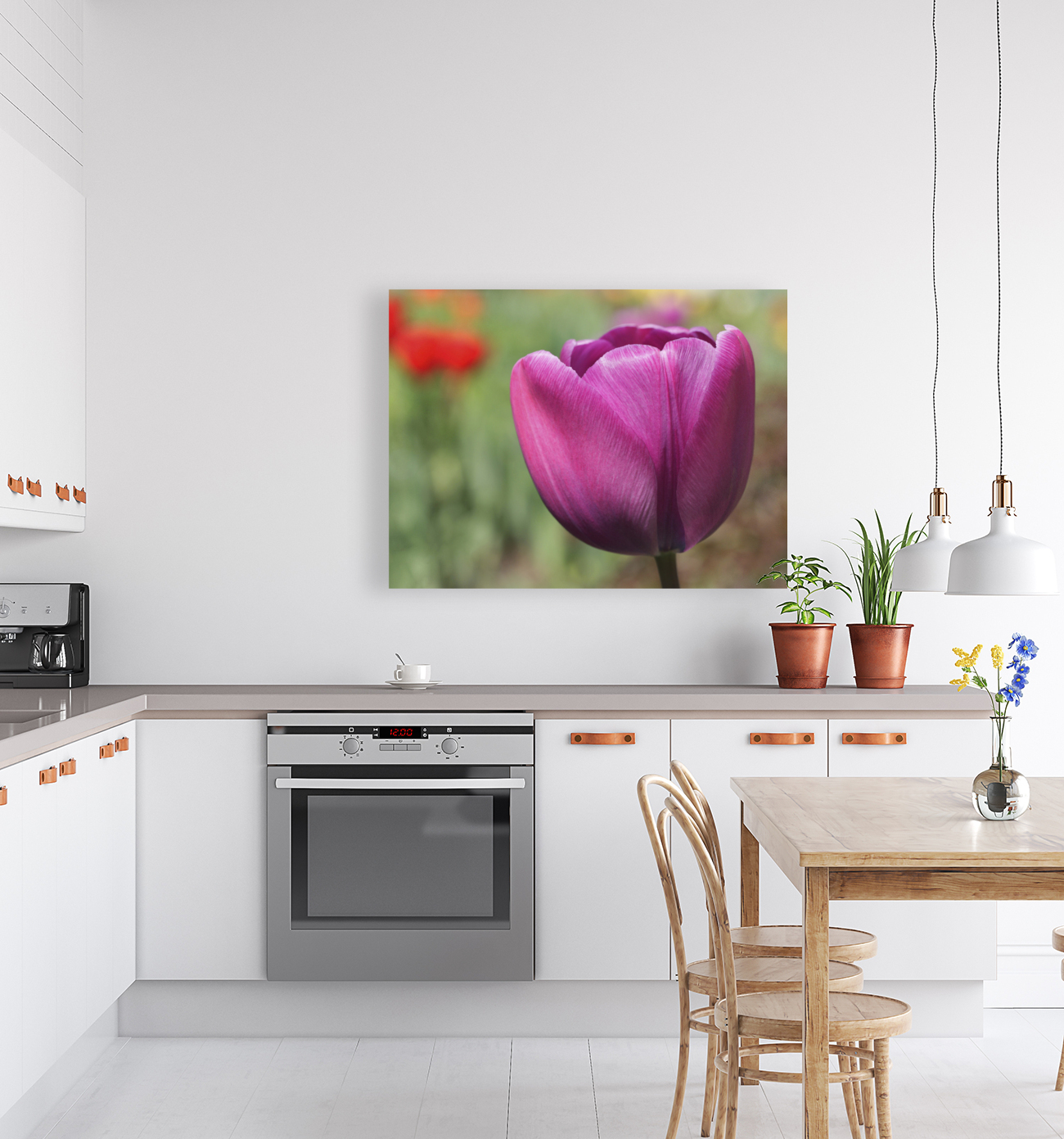 Big Purple Tulip Reproduction