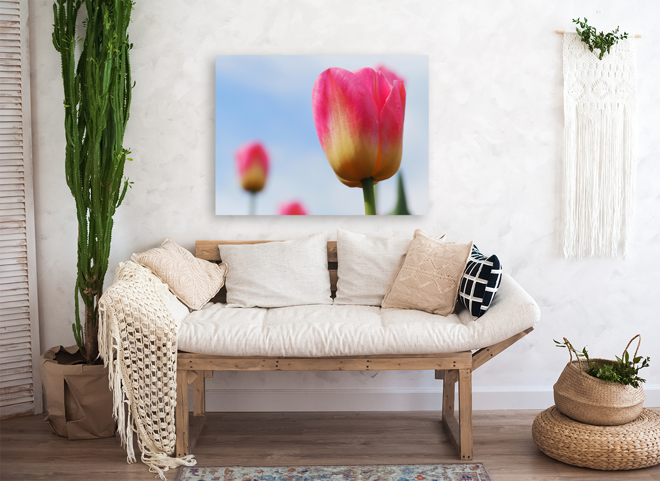 Pastel Tulips Reproduction