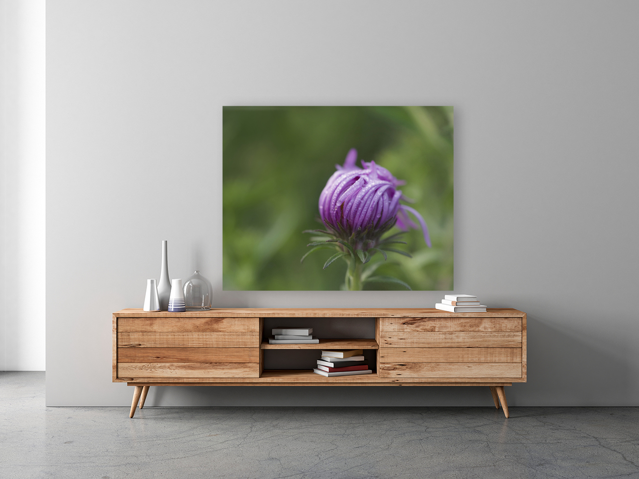 Dew Kissed Flower Bud Reproduction