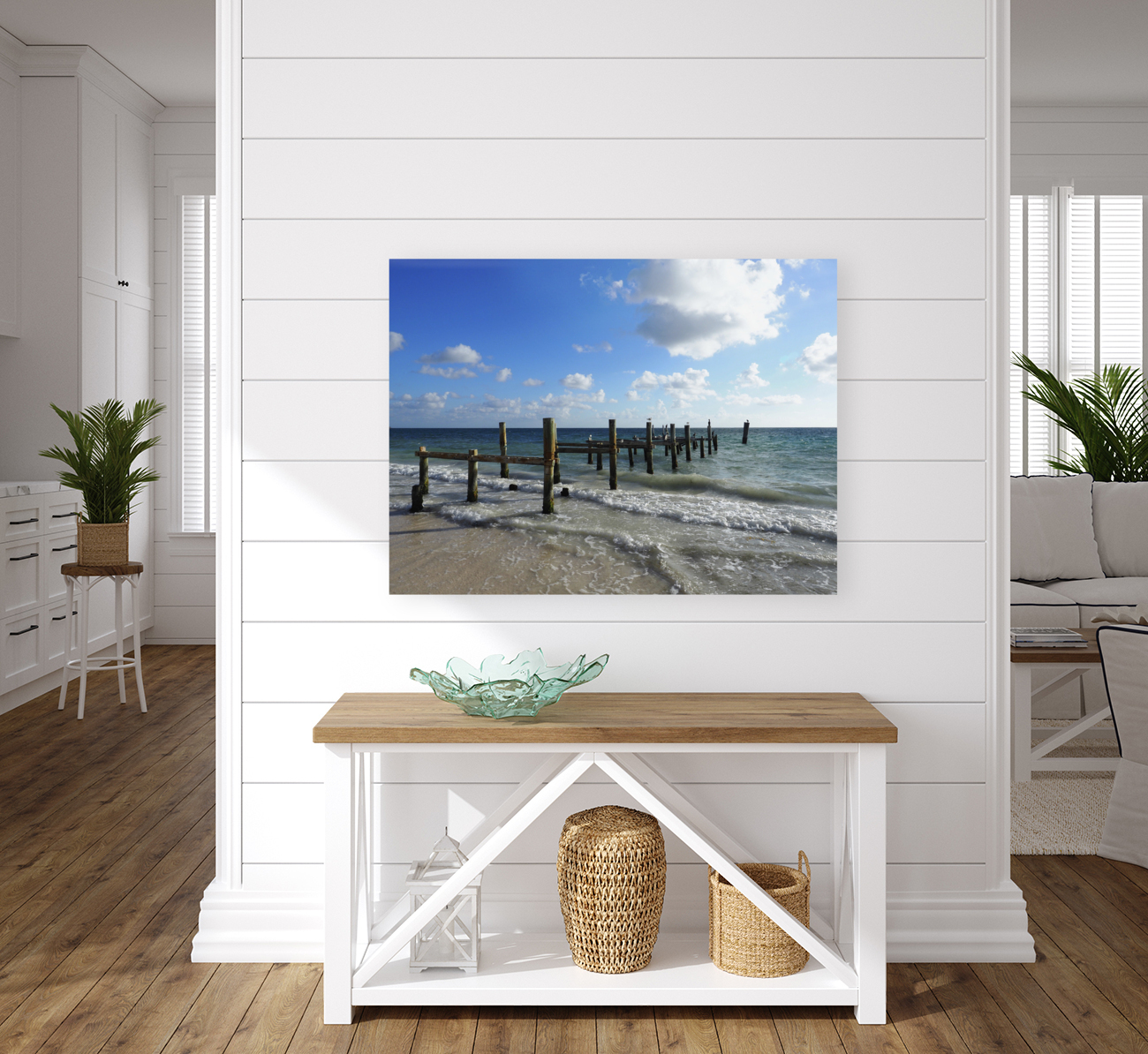 Old Dock Reproduction