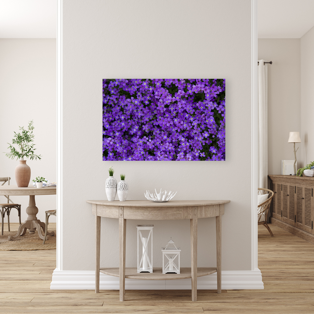 Purple Groundcover Reproduction