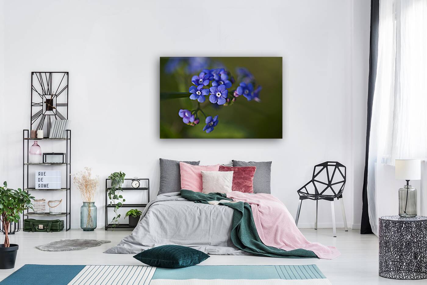 Beautiful in Blue Reproduction