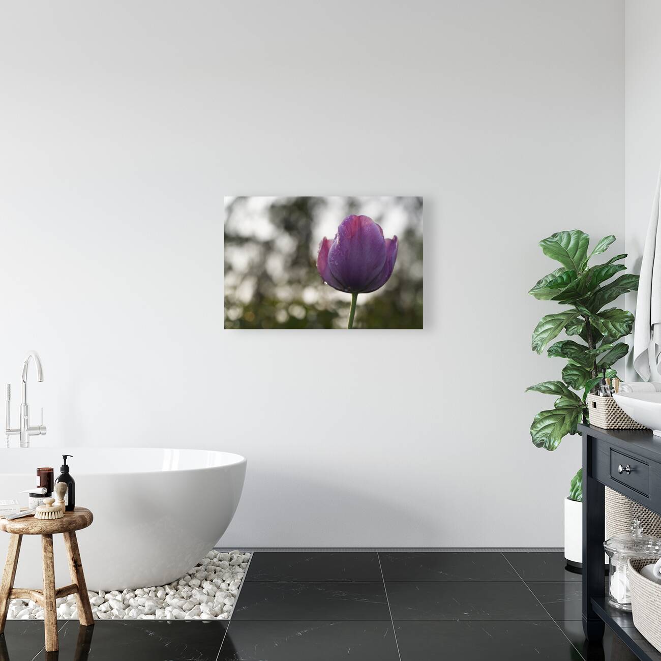 Purply Blue Beauty Reproduction