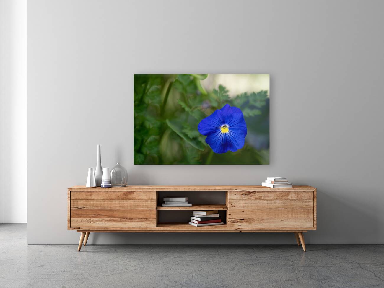 Velvety Blue Reproduction