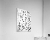 Mitsathos. Handpainted  4 Acrylic Print