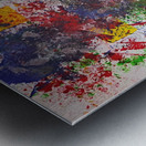 Support ukrainian painter Metal print