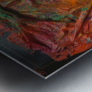 Azarij. Handmade and painted 9 Metal print