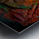 Azarij. Handmade and painted 17 Metal print