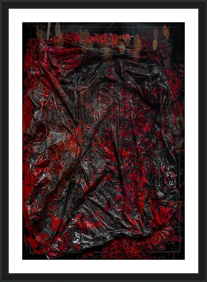 Azarij. Handmade and painted 5 Picture Frame print