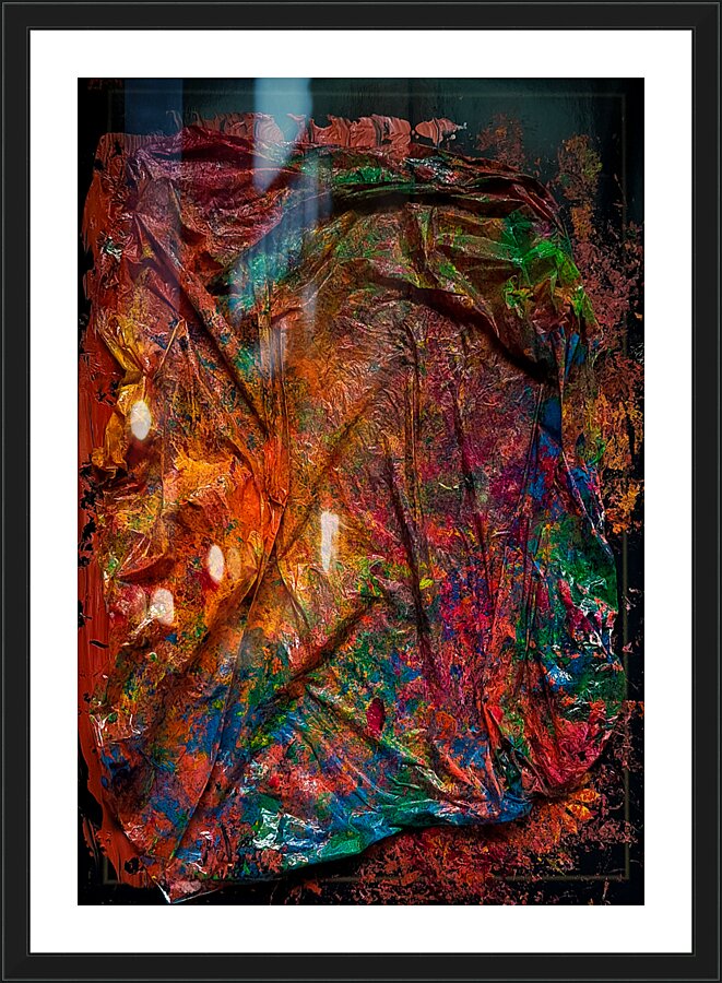 Azarij. Handmade and painted 17 Picture Frame print