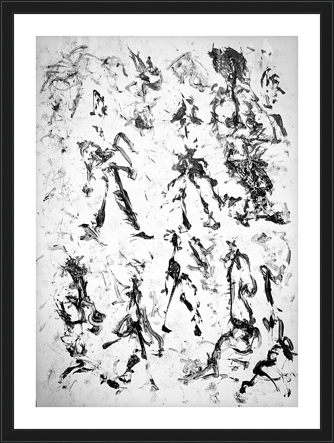 Mitsathos. Handpainted  4 Picture Frame print