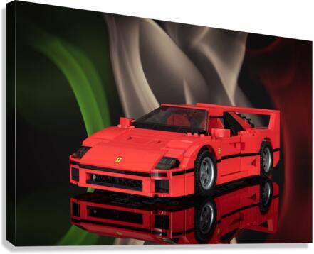 LEGO F40  Canvas Print