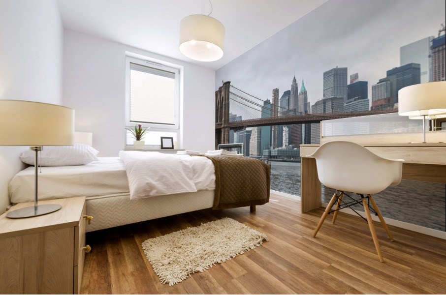 Brooklyn Bridge Pano Mural print