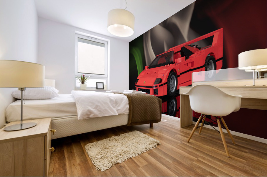 LEGO F40  Mural print