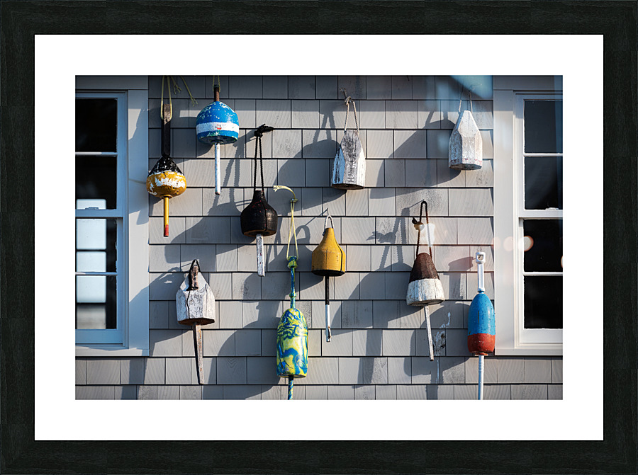 Buoys Picture Frame print
