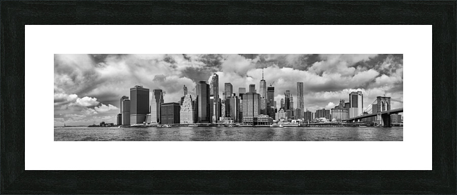 Lower Manhattan Picture Frame print