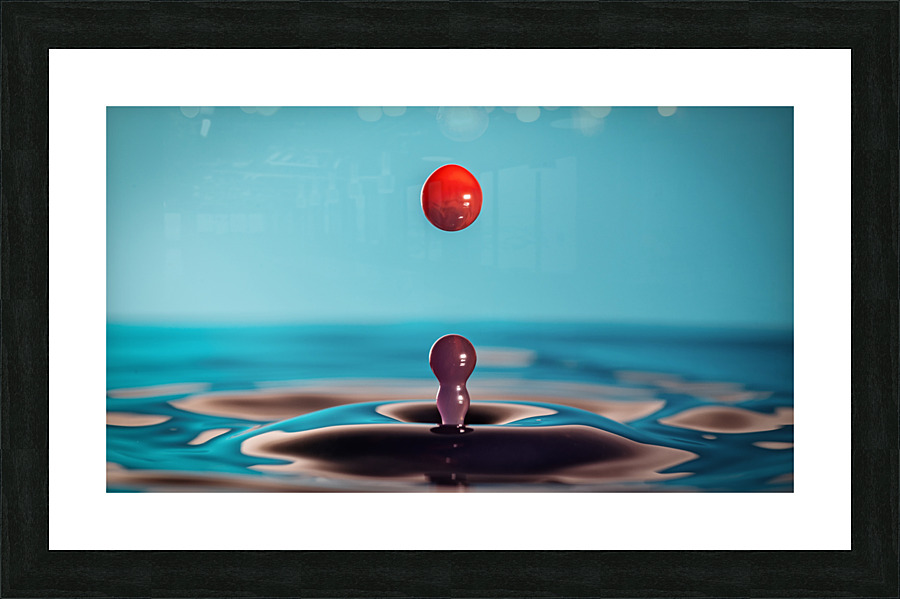 Waterdrop 1 Picture Frame print