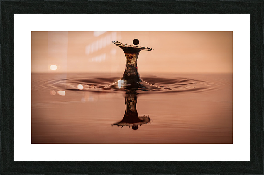 Waterdrop 2 Picture Frame print