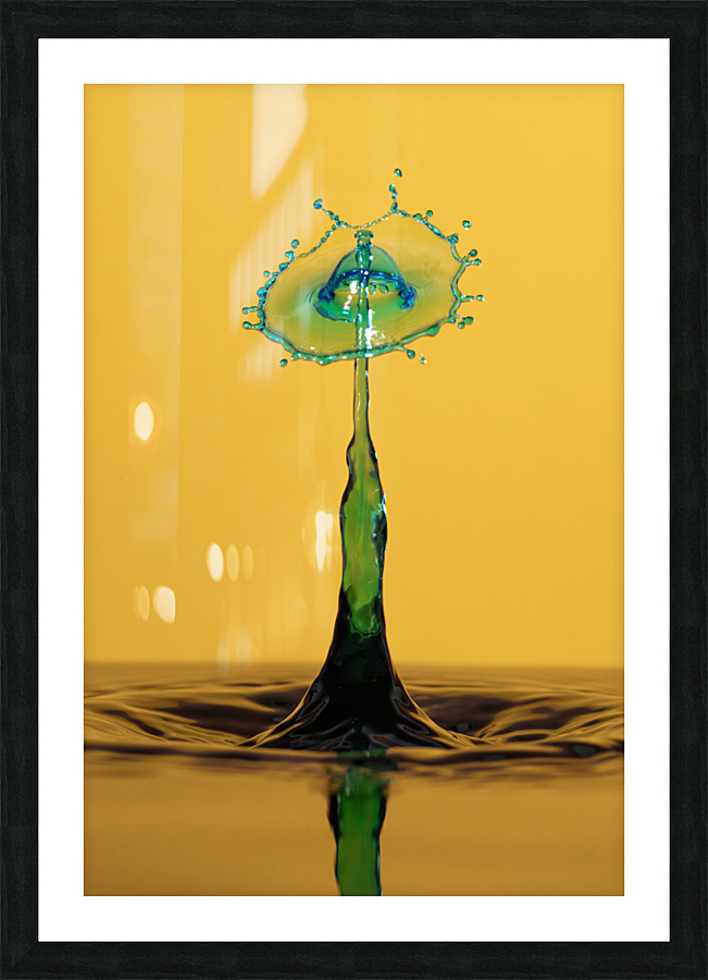 Waterdrop 5 Picture Frame print