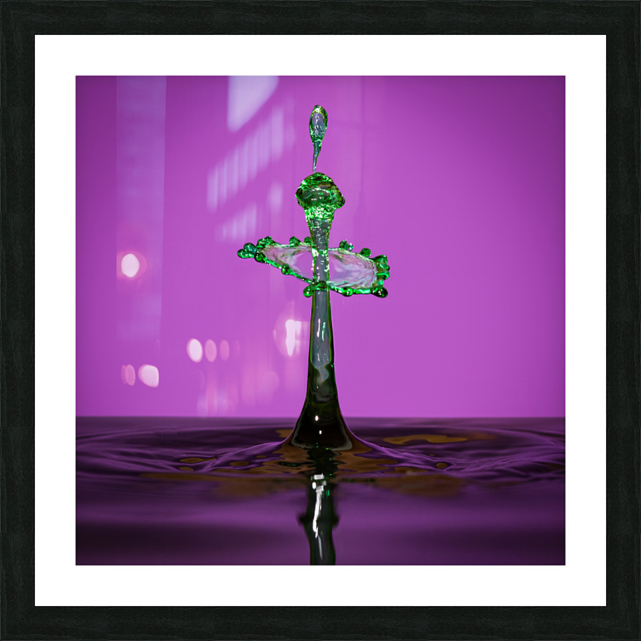Waterdrop 4 Picture Frame print
