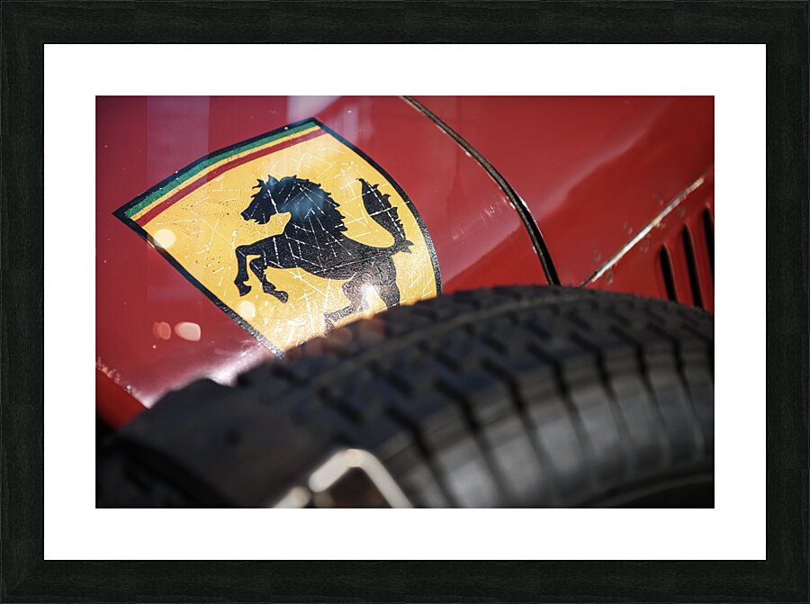 The Prancing Horse Picture Frame print