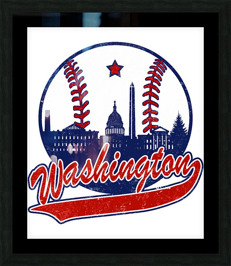 Washington Nationals 21 Picture Frame print