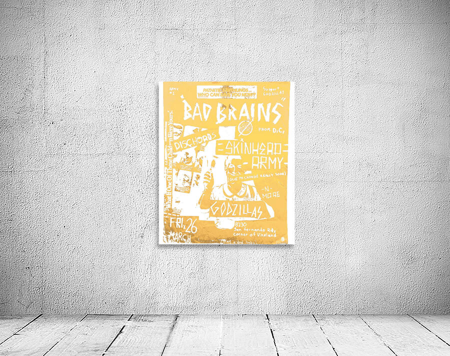 Bad Brains 25 Wall Preview