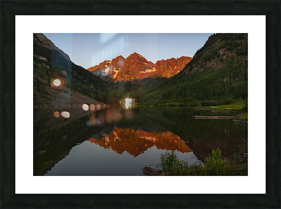 Maroon Bells Picture Frame print