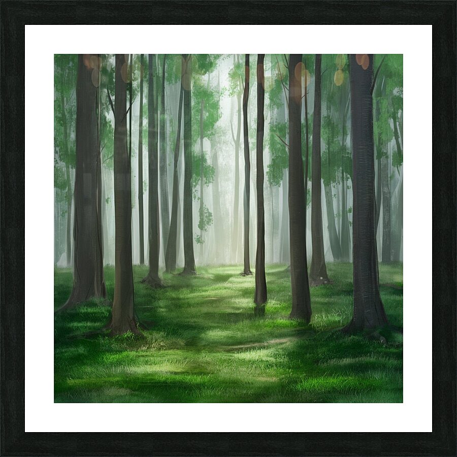 Magnificent forests Picture Frame print