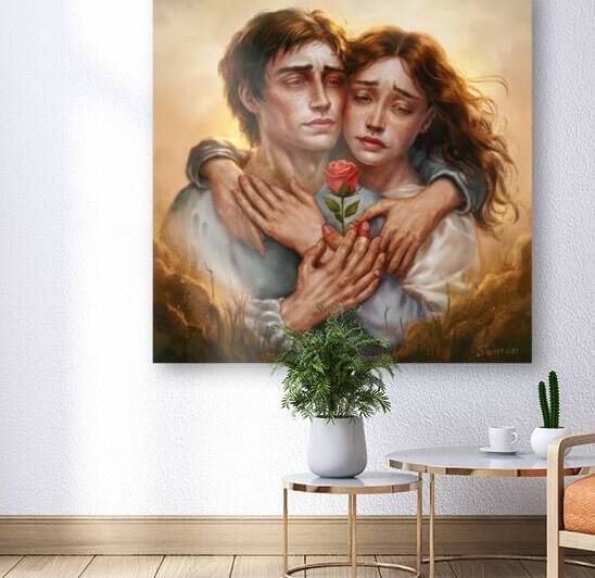 parting is the second face of love by aref