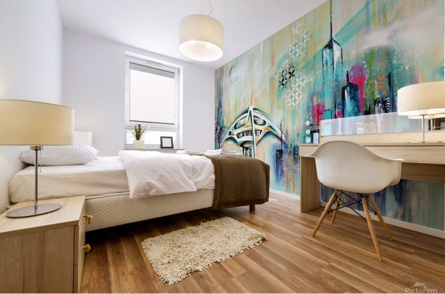 LAX XIII  Mural print