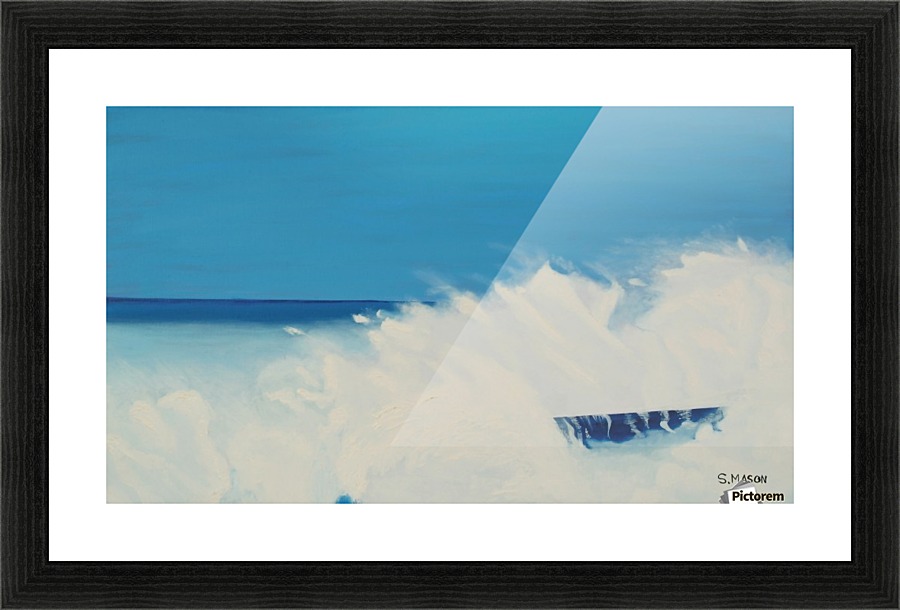 Crash. Picture Frame print